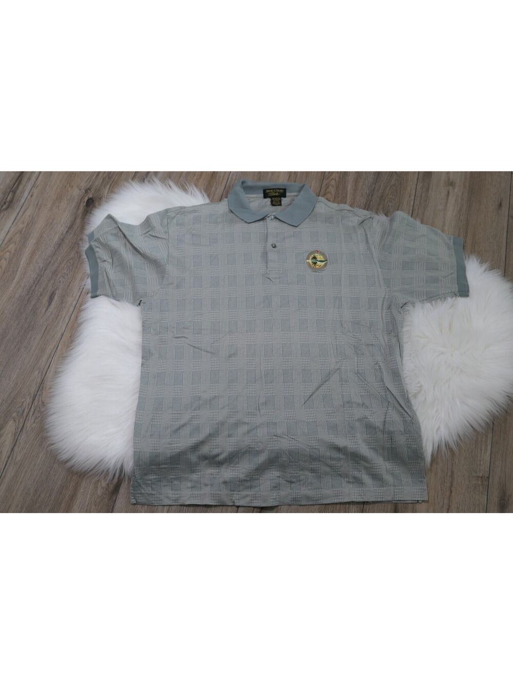 IZOD CLUB INTERNATIONAL TOUR Men's XL Cotton Polo GREATE BAY RESORT